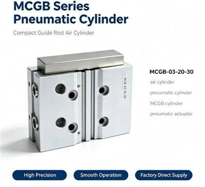 MCGB-03-32-100 Xi lanh khí nén dẫn hướng đôi mini